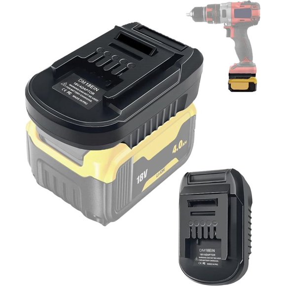 Battery Adapter for De*walt 20V Mil*wau*kee 18V Li-ion Battery Converter to for Ein*hell 18V Lithium battery Power Tools Drill