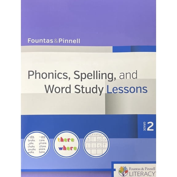 Fountas & Pinnell, Phonics, Spelling and Word Study Lessons, Grade 2, c.2019, 9780325105048, 0325105049