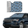 thumbnail image 2 of Yiaed Astronaut Print Car Windshield Sunshade Front Auto Car Front Window Sun Shade Foldable Sun Visor Shield Cover Auto Accessories for Sedan SUV Truck-Medium, 2 of 5