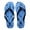 Blue Like, variant on Beaute Fashion Trendy Emoji Hashtag Heart Social Media Adult Women Flip Flops Thong Sandal Slipper (Size X-Large, Blue Like Thumb's Up)