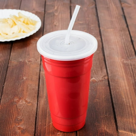 Get Sc 32 Set R To Go Oz Customizable Red Reusable Plastic Tumbler Lid And Straw 24 Case Canada Reusable Plastic Tumbler Lid