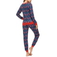 thumbnail image 6 of Purcoar Matching Family Pajamas Sets Christmas Sleepwear S-XXL, 6 of 9