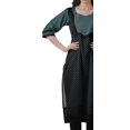 thumbnail image 4 of Moomaya Robes Indiennes pour Femmes Décontractées d'Été Imprimées Manches 3/4 Longue Kurta, 4 of 6