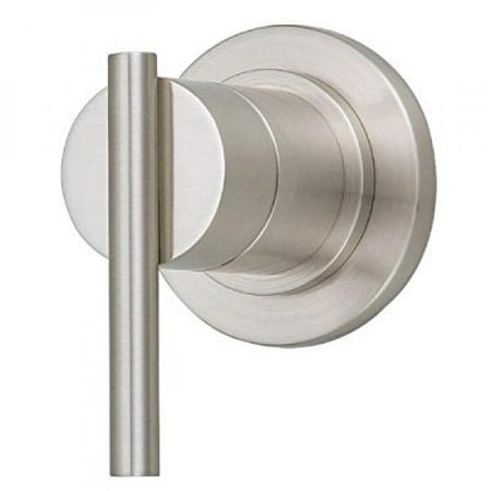 Exacttemp 3/4' Volume Control Trim Danze D560958BNT Parma Single Handle Trim Kit for 3/4-Inch Volume Control/Shut-Off Valve or 3-Port/4-Port Shower Diverter, Valve Not Included, Brushed Nickel ()