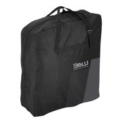 B&W International Foldon Soft Shell Bicycle Travel Case for Folding Bikes, Black