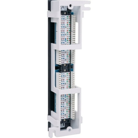 - Intellinet Wall-Mount Cat-5E 12-Port Patch Panel