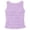 Purple, variant on EYNMVR Women's Summer Sleeveless Shirred Crop Tank Top Crew Neck Smocked Ruffle Hem Shirt Top