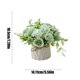 thumbnail image 2 of Jarrones para Flores Flores Artificiales Emparejadas con Pequeños Jarrones de Cerámica, Variedades de Seda Falsas, Bolas de Flores, Flores Frescas, Mesas Decorativas Adecuadas para Reuniones Familiare, 2 of 6