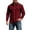 Wine, variant on Men's Casual Splicing Corduroy Button Up Shirt Classic Fit Long Sleeve Fall Winter Top with Utility Pockets