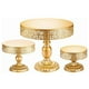 thumbnail image 1 of Soporte Para Pasteles Dorado ANGGREK 3 Piezas Desmontable Duradero Para Bodas, 1 of 8