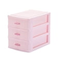 thumbnail image 1 of Mini Multi-Layer Desktop Drawer Style Storage Box Plastic Cosmetics Jewelry Case, 1 of 10