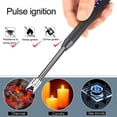 thumbnail image 4 of Lubelski Electric Igniter with Hanging Hook Windproof Metal USB Rechargeable Igniter Kitchen Gadget Accessories for Cooking, 4 of 7