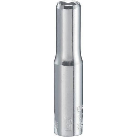 UPC: 0885911586009 | CRAFTSMAN Deep Socket Metric 1/4-Inch Drive 6mm 6-Point (CMMT44403)