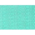thumbnail image 1 of Ahgly Company Machine Washable Indoor Rectangle Solid Turquoise Blue Modern Area Rugs, 7' x 9', 1 of 4
