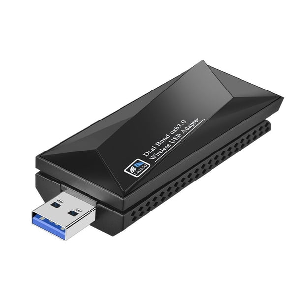 Tarjeta Red Inalámbrica USB3.0 Doble Banda 1300 M Hugtrwg