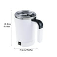 thumbnail image 4 of Self Stirring Coffee Mug, Rechargeable Self Stirring Mug with Temperature Display, Automatic Self-Stirring Coffee Mug for Coffee, Tea, Milk 13OZ, 4 of 9