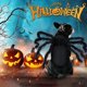 thumbnail image 2 of Halloween Dog Cat Costume Furry Giant Simulation Spider Pet Costume Role Playing Halloween Pet Accessories Dog Cat Decorations, 2 of 5