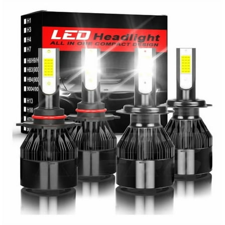 Applies to For 2004-2007 2008 2009 Mazda 3 Led Headlight Kit 9005 H7
