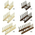 thumbnail image 7 of Bamboo Wooden Dish Rack Plates Holder Kitchen Storage Cabinet Organizer For Dish / Plate / Bowl / Cup / Pot Lid / Cutting Board, 7 of 7