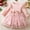 Pink#3, variant on IVEYRTF Girls Long Sleeve Round Neck Princess Dress Elegant Party Gown for Fall Winter Holiday Christmas Birthday Celebration Toddler Kids Children Outfi