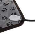 thumbnail image 5 of KYAIGUO Pet Bed Small Heated Waterproof Cat Bed with Heating Pad, Flower, 5 of 6