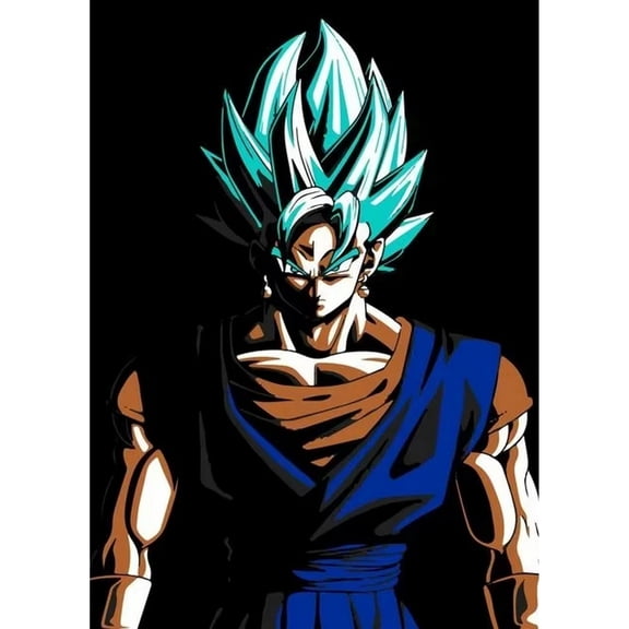 Dragon Ball Diamond Painting Set (for Adults) 5D DIY Anime Diamond Art Set (for Beginners) Round Full Diamond Diamond Painting Gem Art Crafts (Home Wall Decoration Gift)