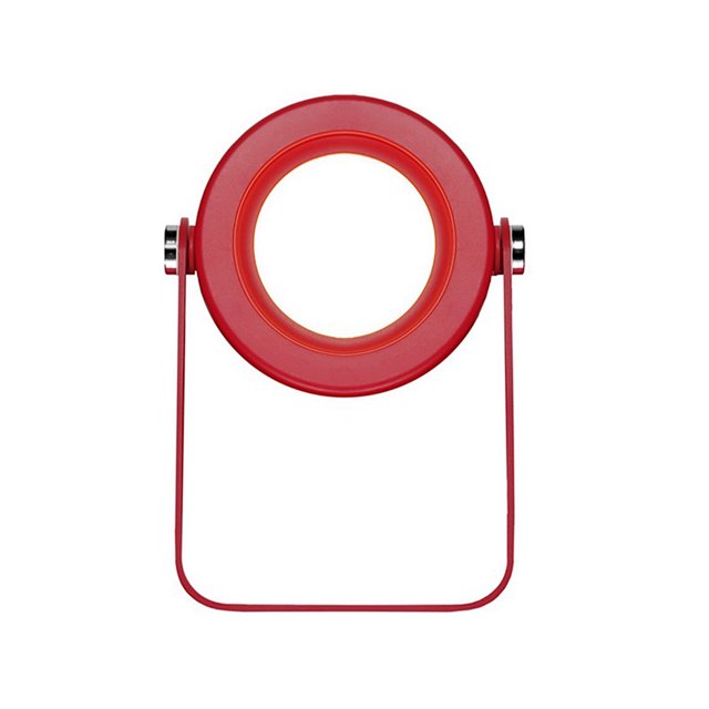 Inteprter Luz de lectura Lámpara de noche Lámpara de Tamaño compacto Accesorios para el hogar Diseño táctil Recargable para niños Telescópico Iluminación y accesorios Rojo Inteprter HA007316-03B