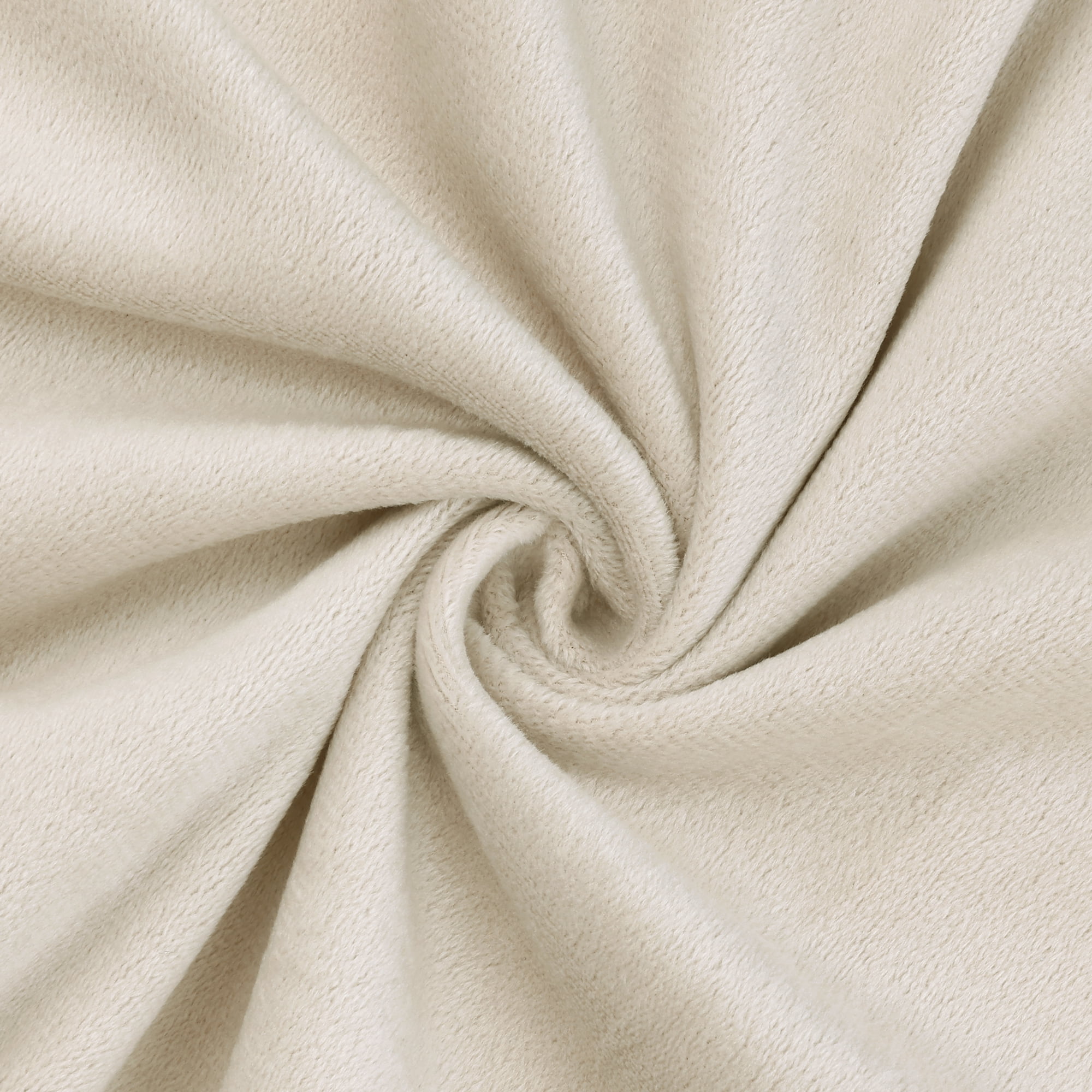 Unique Bargains Envelope Closure Durable Velvet Pillowcases (2 Count) Beige Pink Queen