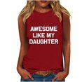 thumbnail image 2 of ZZwxWA My Order Women's Sleeveless Round Neck Top, 2 of 4
