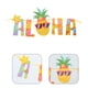 thumbnail image 5 of 1 juego de guirnalda para fiesta hawaiana Aloha, decoración para fiesta en la playa hawaiana, recuerdo de fiesta, 5 of 8
