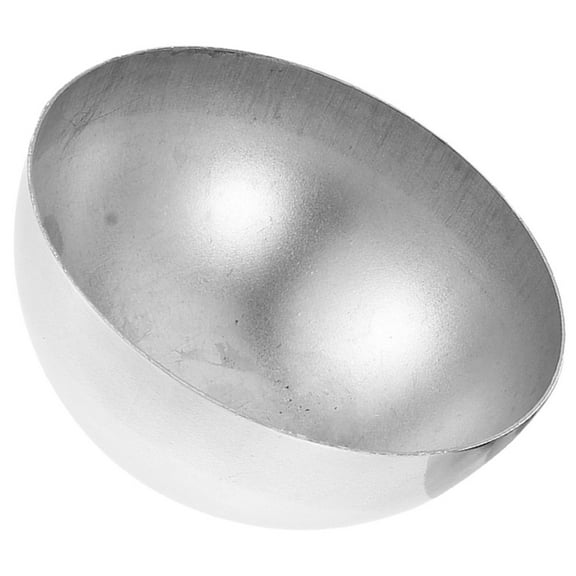 ETHZZLE Reflective Stainless Steel Garden Ball Silver Outdoor Hemisphere Decor Sphere