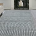 thumbnail image 2 of Casavani HandMade Flat Weave Cotton area Rug, Black 10x10 Ft, 2 of 6