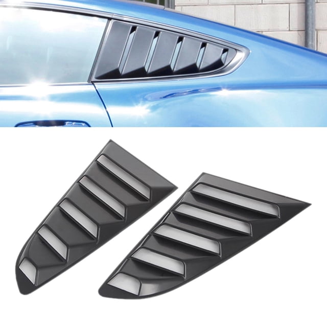 Persiana de panel de alerón de de ventana lateral trasera de 1/4 para 2015 2016 accesorios de