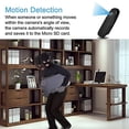 thumbnail image 5 of Mini cámara corporal Cámaras ocultas 1080p Cámara de video montada en el cuerpo, pequeña cámara personal portátil de bolsillo para bicicleta, cámara para ciclismo, seguridad en la oficina en casa, 5 of 5
