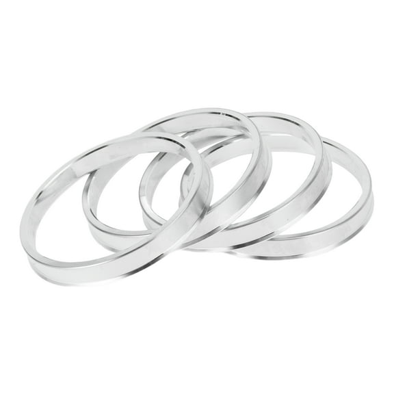 Unique Bargains Hub Centric Rings, 67.1mm ID to 74.1mm OD Vehicle Wheel Hubrings Aluminum Alloy, 4 Pcs