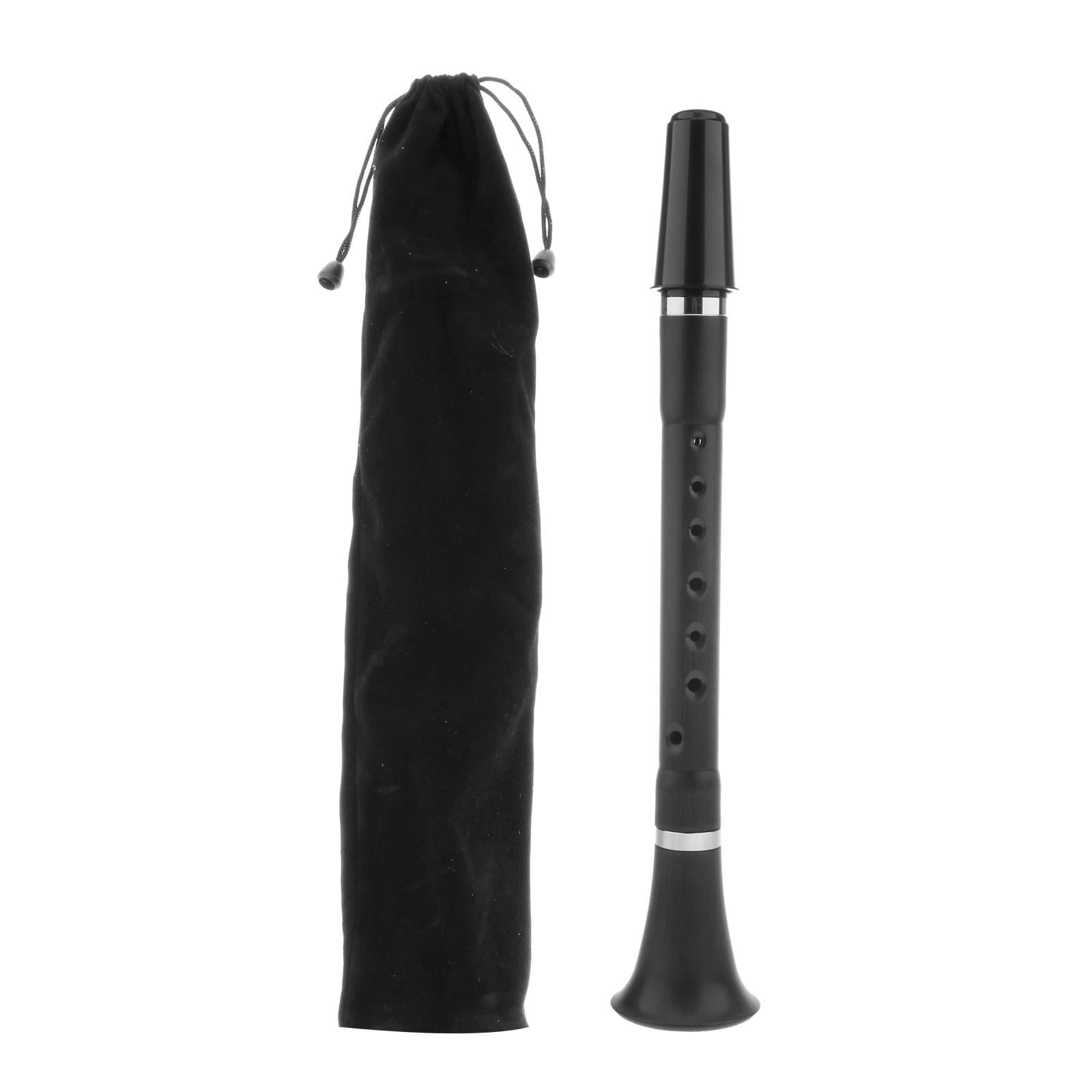 LeeQinersw Clarinet in Black Handwork Bakelite w/ carry pouch Woodwind Instrument for Beginners Practice