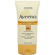 Johnson & Johnson Aveeno Active Naturals Sunblock Lotion, 4 oz