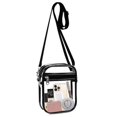 thumbnail image 1 of Clear Bag Stadium Approved, Clear Crossbody Purse Bag, Clear Handbag With Adjustable Strap For Women Concerts Sports, 1 of 5