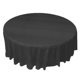 thumbnail image 4 of Cubiertas de mantel desechables Sunnimix Negro 84in, 4 of 7