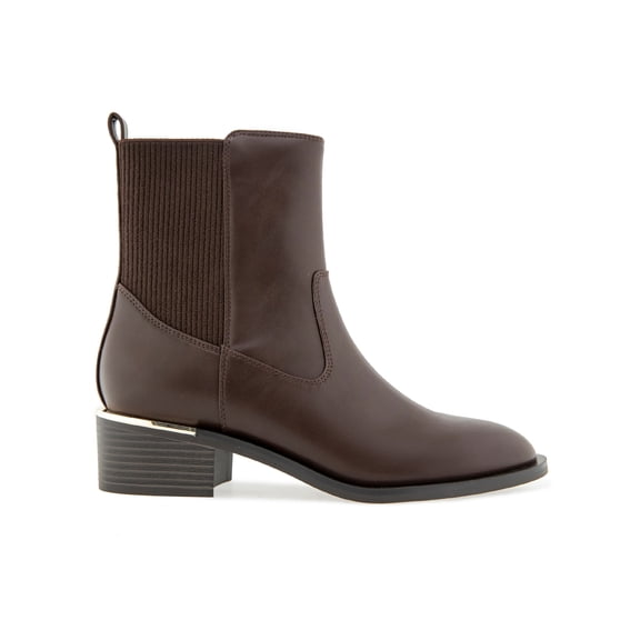 Kensie Women's Franca Heel Detail Ankle Bootie