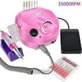 thumbnail image 1 of Taladro eléctrico para uñas, máquina de manicura, aparato para manicura y pedicura, herramientas de limado, Kits de brocas, 35000/20000 RPM, nuevo, 1 of 4