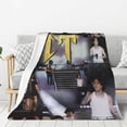 thumbnail image 2 of Natanael Music Canos Flannel Blanket Air Conditioning Blanket Nap Blanket Sofa Throw Blanket Throw Blankets 40"X30", 2 of 6