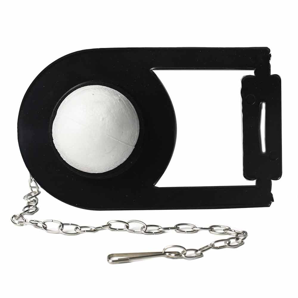 Thrifco Plumbing 4401258 Crane Toilet Repair Flapper Black