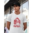 thumbnail image 2 of NASA Nasa Astronaut Red Sign T-Shirt Men -NASA Designs, Male 3X-Large, 2 of 4