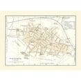 thumbnail image 3 of Bertarelli 14x11 Black Modern Framed Museum Art Print Titled - Piacenza Italy - Bertarelli 1914, 3 of 5