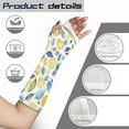 thumbnail image 7 of Jiueut Lemon Arm Cast Cover Arm Cast Sleeve with Thumb Cover Washable Cast and Bandage Protector Size S Sports Long Arm Cast Cover Waterproof Arm Cast Cover for Women, 7 of 7