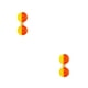 thumbnail image 2 of Eigraketly 10 piezas línea de pesca ruido cuentas dobles campana de mordida agua salada agua dulce río mar alarma Terminal atraer equipo de aparejos rojo rojo amarillo 2piezas Eigraketly CBP379600, 2 of 6