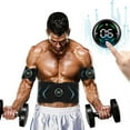 thumbnail image 4 of WOLF PEOPLE Ems Pad Abs Stimulator Muscle Toner Abdominal Toning Belt Muscle Trainer Usb, 4 of 5