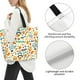 thumbnail image 3 of Balery Peanuts 8 Bolsa Tote Estilo Estético con Cremalleras, Bolsa de Hombro, Bolsa de Compras Grande y Plegable, 3 of 8