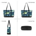 thumbnail image 6 of FORMRS Canvas Laptop Tote Bag for Women with 15.6" Computer Compartments Shoulder Handbag, Sharks Pattern, 6 of 7